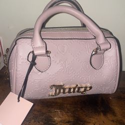 Juicy Couture Semi Charmed Satchel Dusty Blush
