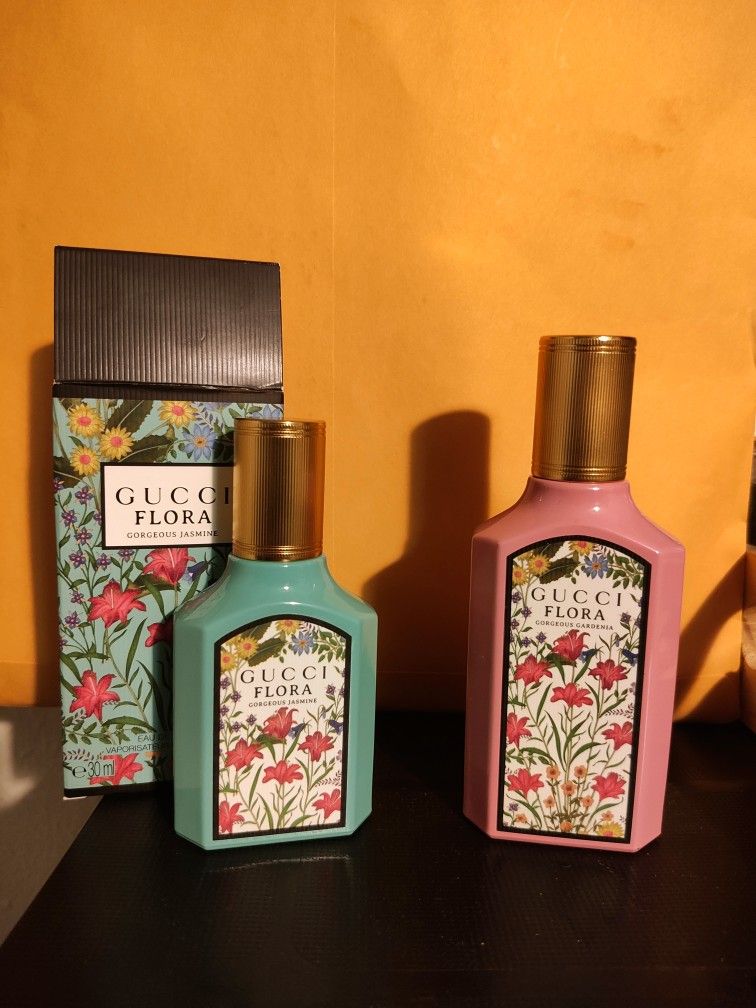 Gucci Floral Gorgeous Gardenia And Gucci Floral Gorgeous Jasmine
