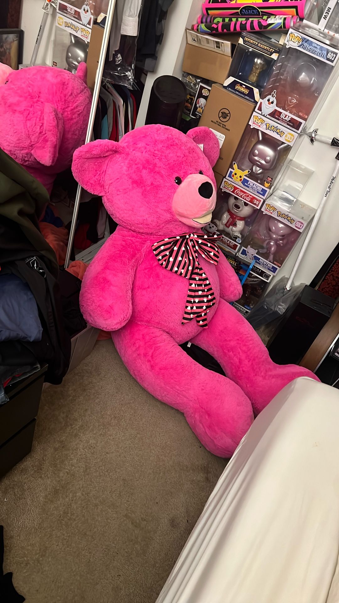 Big Giant Pink Teddy Bear 4ft