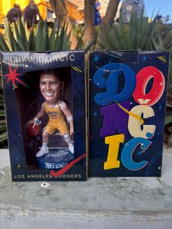 Luka Doncic  Dodgers/Lakers  theme bobblehead