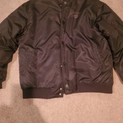 DCSHOECO DC SHOE COMPANY REVERSIBLE JACKET LARGE SKATER WEAR NOT ALPHA INDUSTRIES BOMBER JACKET NOT VANS TILLYS HUNDREDS SUPREME  THRASHER