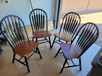 Set Of 4 Amesbury Farm Style Chairs
