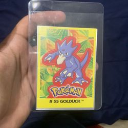 2000 POKEMON Navarrete Buildable Card #055 GOLDUCK Kanto Argentina Edition