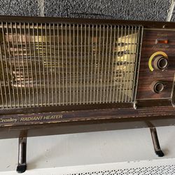 Vintage Crosley Electric Heater