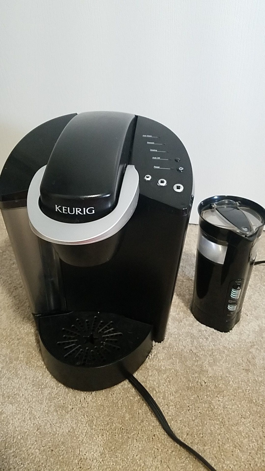 Keurig and coffee grinder
