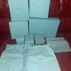 Tiffany And Co EMPTY BOXES ONLY 