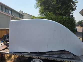 Semi wind deflector