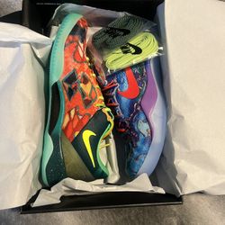 Kobe 8 Protro “What The” Size 10.5M