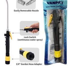 Water Heater Flush Wand