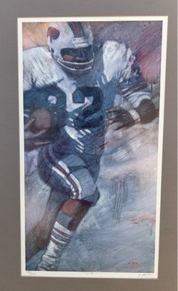 NFL Football Buffalo Bills OJ Simpson Poster