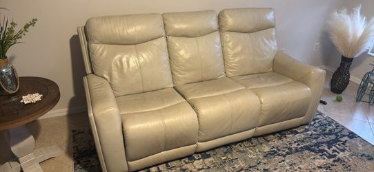 Leather couch