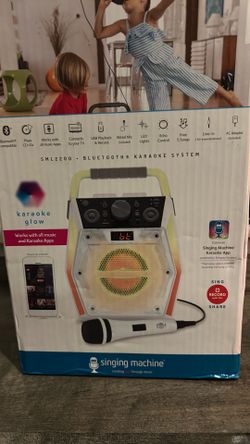 Singing machine for kids with microphone