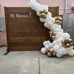 Balloon Garland & Backdrop