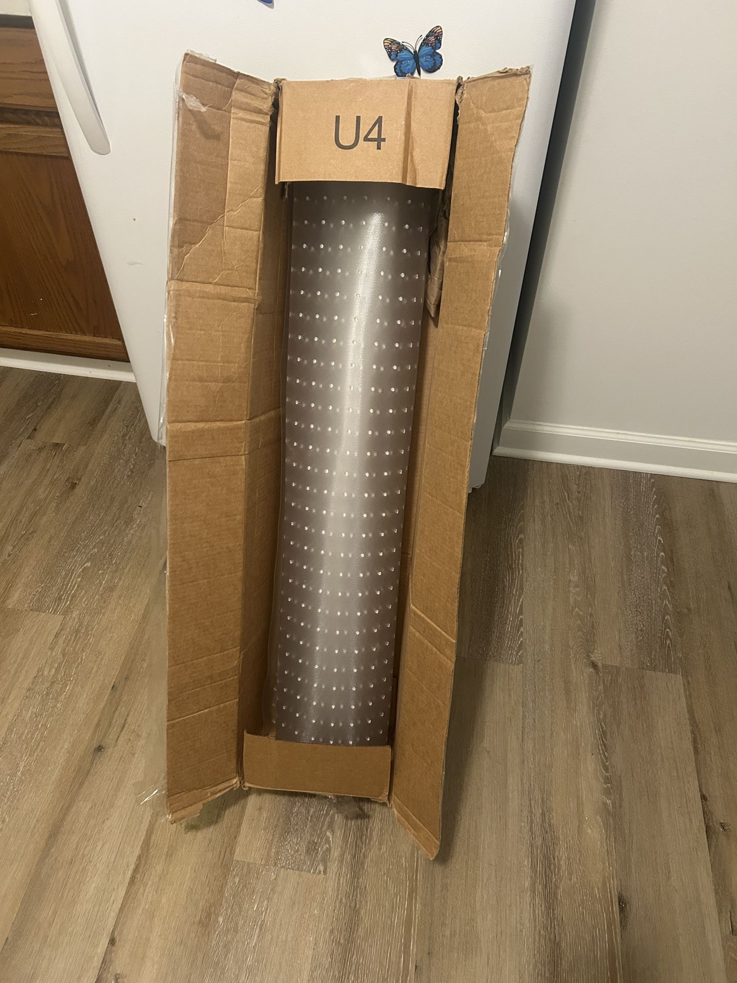 3.3x9.5FT Plastic Floor mats Office Chair Mat for Hardwood, Extra Large Mat for Rolling Chair