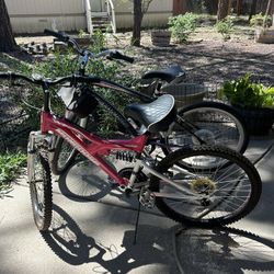 2 Bicycles Almost Brand New