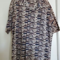 Columbia Hawaiian Shirt 100% Cotton XXL