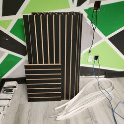 MUST GO! - Slatwalls | White / Black | Multiple Sizes