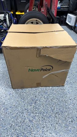 NavePoint 9U Server Cabinet with Hinged Back - 23.6” Deep, Server Rack Enclosure with Locking Glass Door, Wall Mount Rack with Removable Side Panels, 