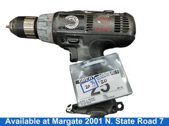 Black & Decker 2898 Black Cordless Hammer Drill