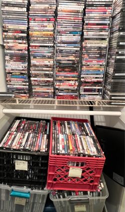 About 8,000 total Movies, Season / Box Sets, NEW And Open Box Sold Individually For Your Collection
