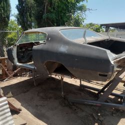 1970 Buick Skylark Bare Body Shell With Title Not A Chevelle Nova El Camino  Cutlass GTO 