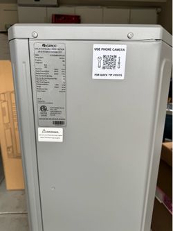 Gree 5 ton heat pump outdoor unit with indoor air handler
