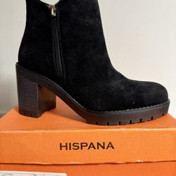 Hispana Tracy Suede Boot Size 9.5
