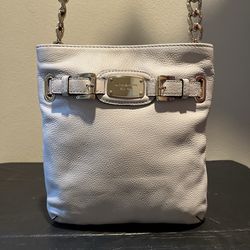 Michael Kors Hamilton Crossbody Bag Pebbled Leather