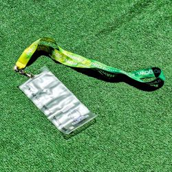 Hawaii 1/26/2014 NFL Pro Bowl All-Star Game Ticket Pouch Neck Lanyard Holder GUC