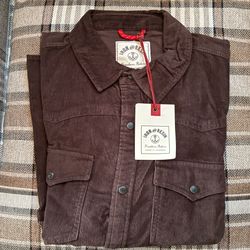 Iron and Resin men’s corduroy shirt