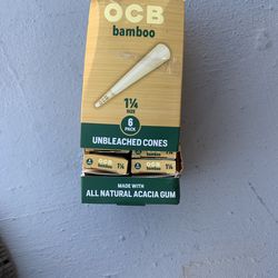 OCB 1 1/4 unbleachedcones