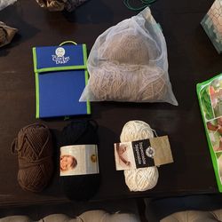 “The Crochet Dude” Kit & 4 Colors Of Yarn