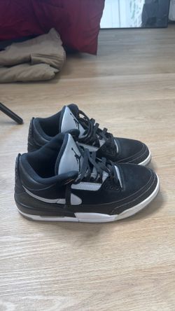 Jordan 3 retro tinker black size 9.5 men’s