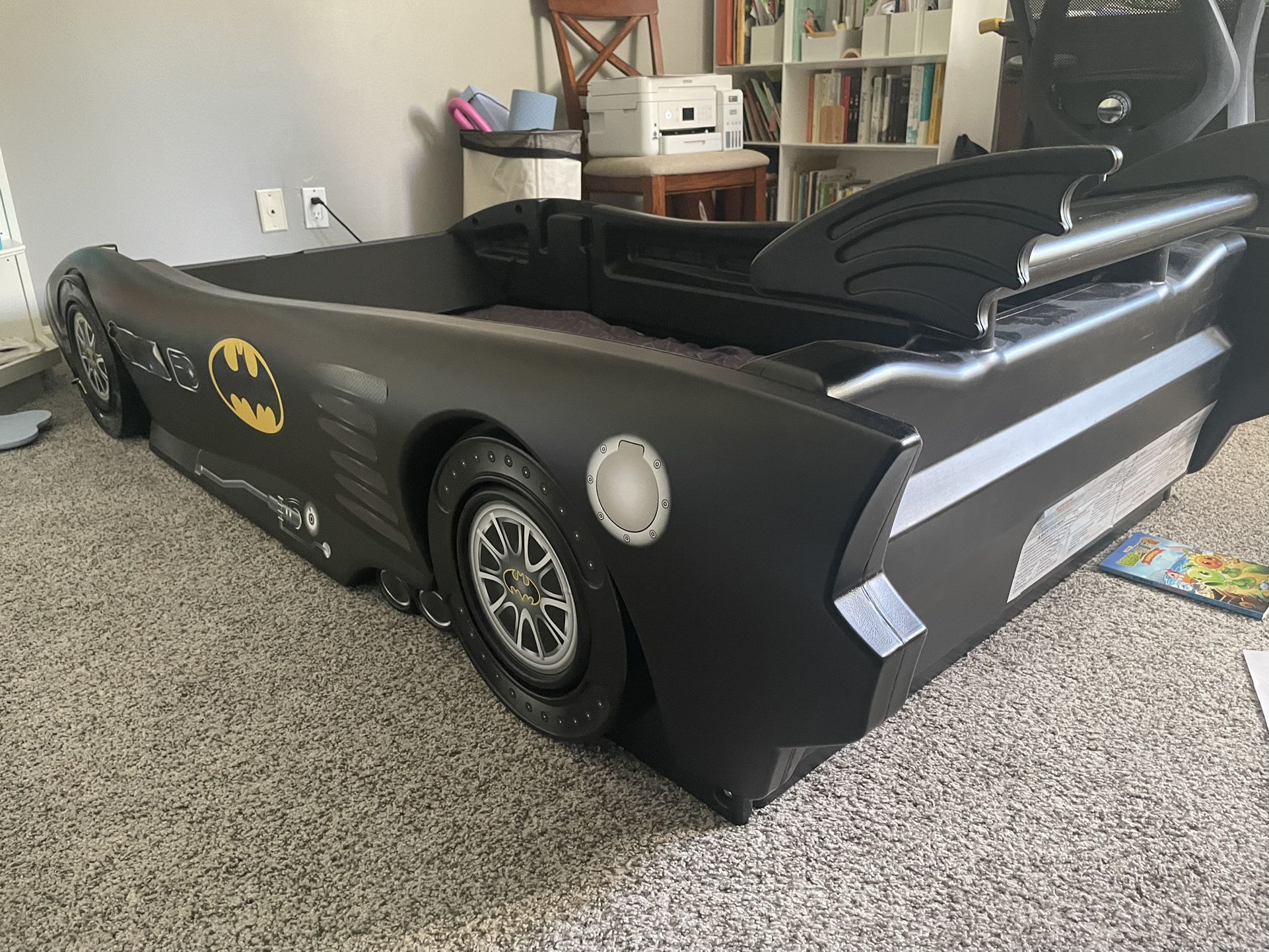 Kids Batman Twin Size Car Bed