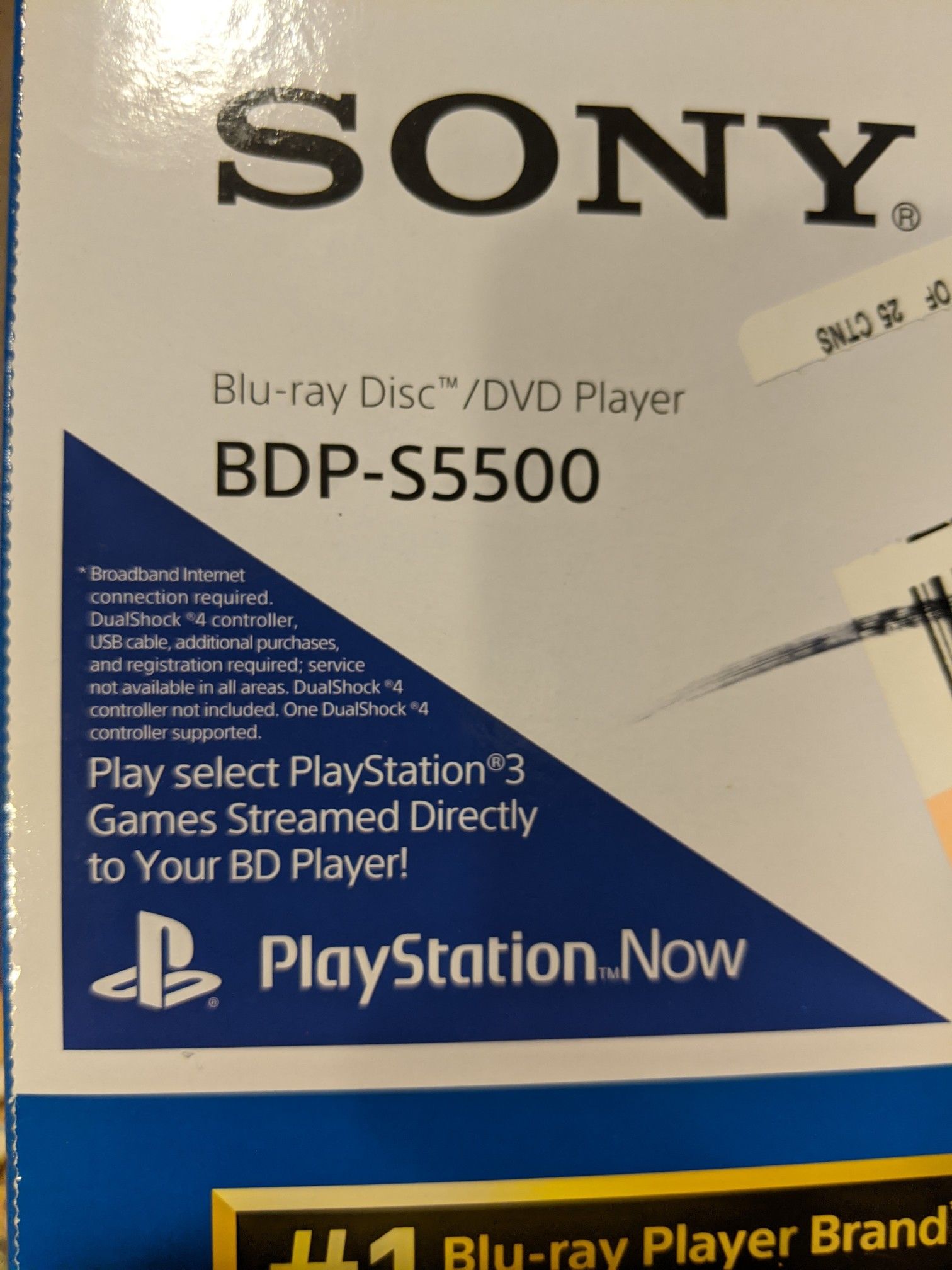 Sony Wireless 3D Blu-ray/DVD Player