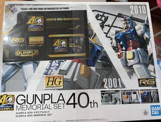 Gundam 40th Anniversary Set