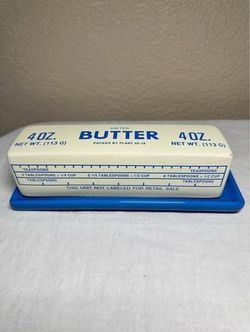 Fishs Eddy x West Elm Stick of Butter Dish – Yellow & Blue – Discontinued