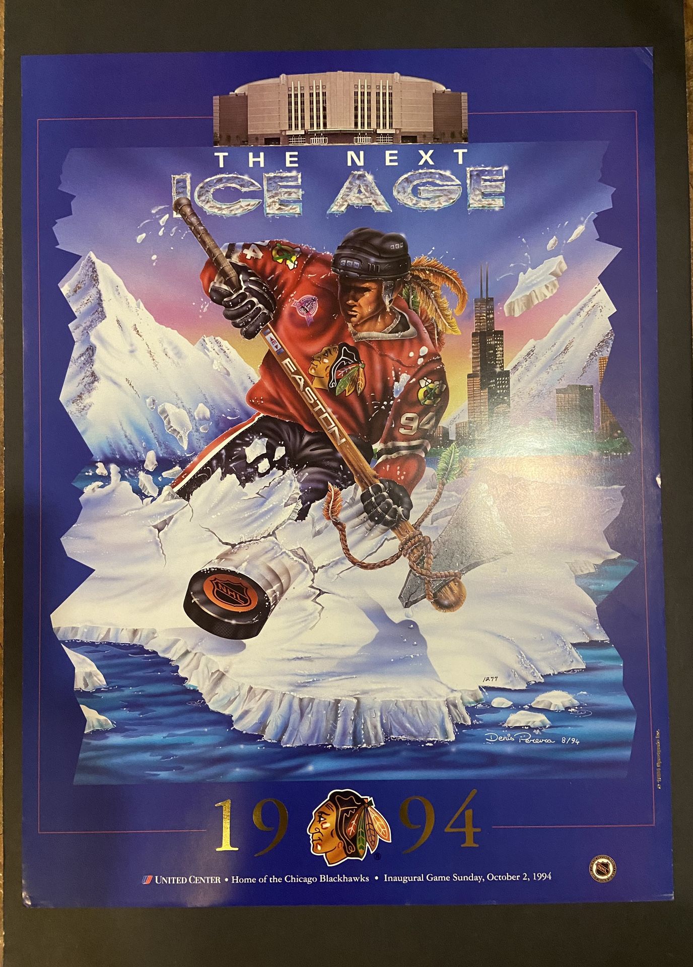 Chicago Blackhawks Poster Lot