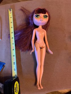 2001 Mattel talking doll Diva Starz "ALEXA" Doll 11.5" Green Eyes Red Hair Lip