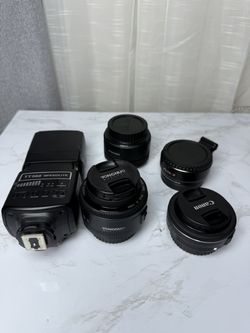 Camera Lens and flash
