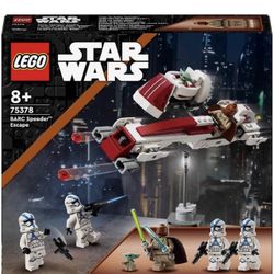 LEGO Star Wars BARC Speeder Escape May The 4th Be with You con Kelleran Beq y Grogu 