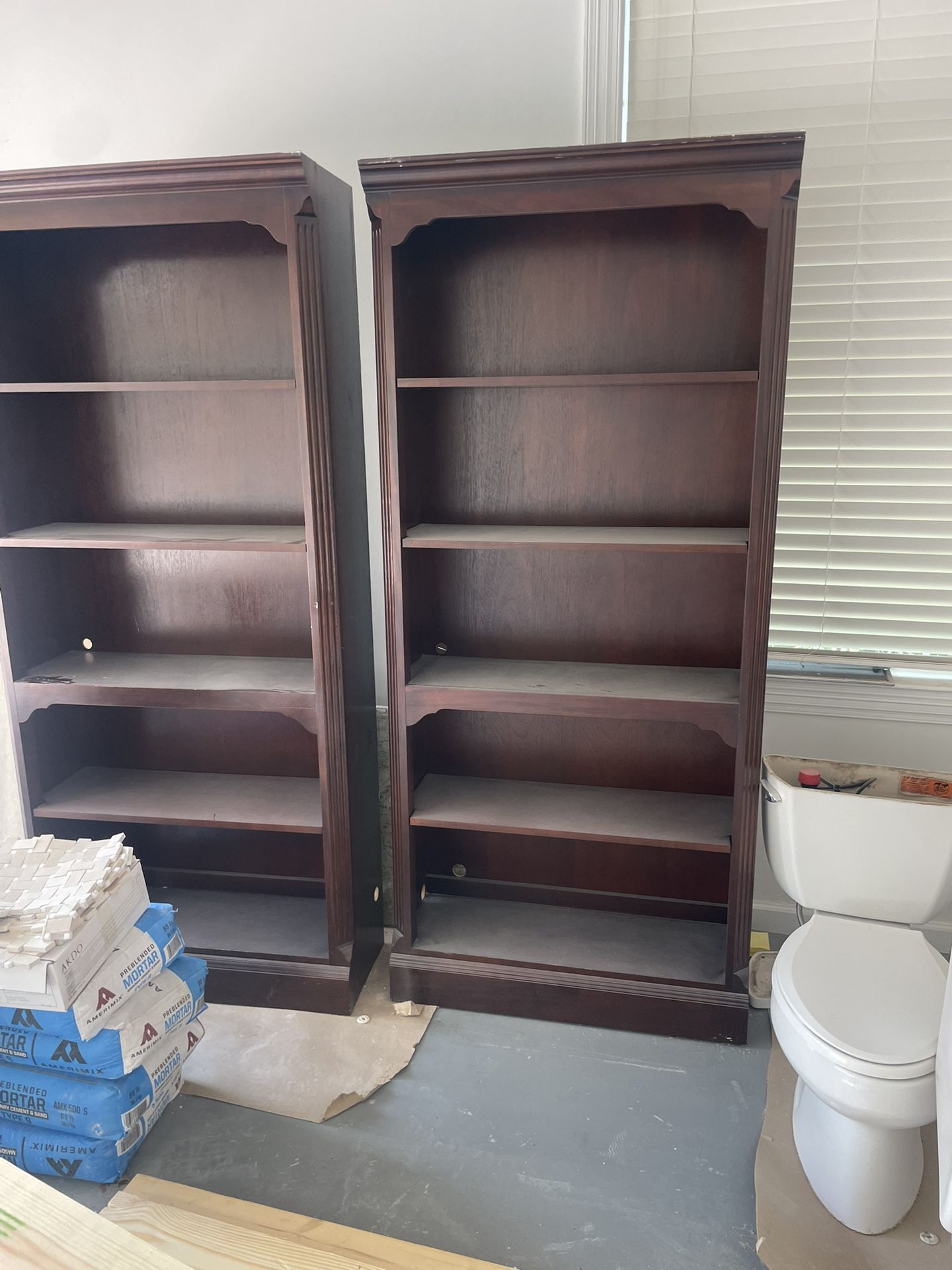 2 Locking File Cabinets , And 2 Cabinets Solid Wood .