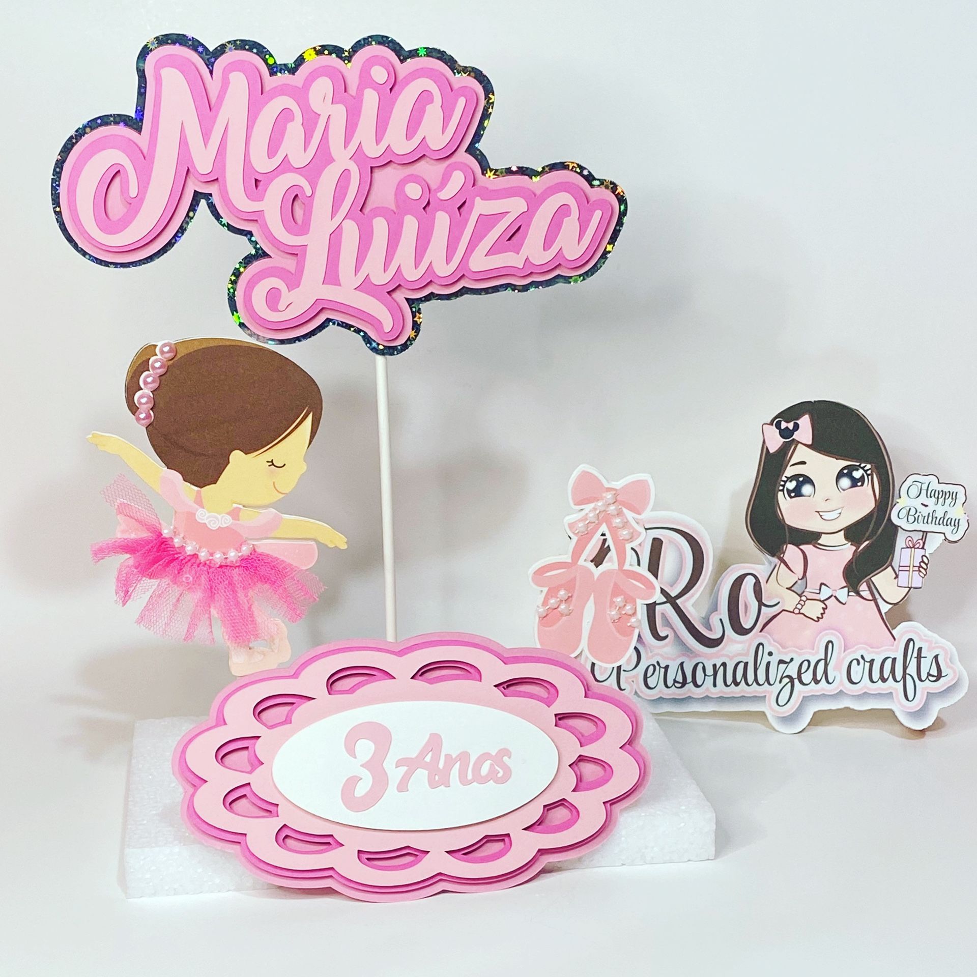 Cake Topper -Handmade