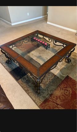 Glass table