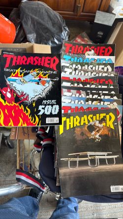 THRASHER / SKATEBOARD MAGAZINES (13)