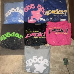 Spider Hoodies Size Large