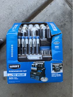Hart screwdriver set new