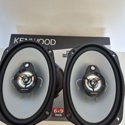 KENWOOD 1 PAIR 6×9 3 WAY 400 WATTS CAR SPEAKER