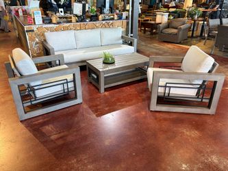 NEW! OVE/SUNBRELLA Austin II 4Pc. Outdoor Patio Seating Set