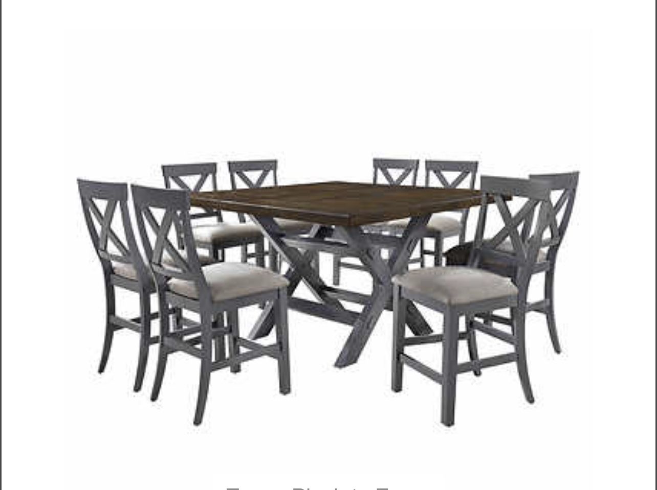 Tristan 9-piece Counter-Height Dining Set